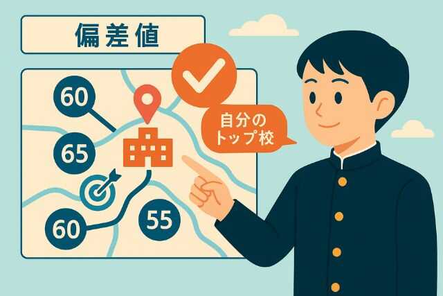 栄光ゼミナールの偏差値表はどこ？